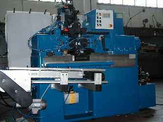 Loader thread rolling machines